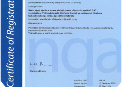 ISO 9001:2015 CZ str. 1